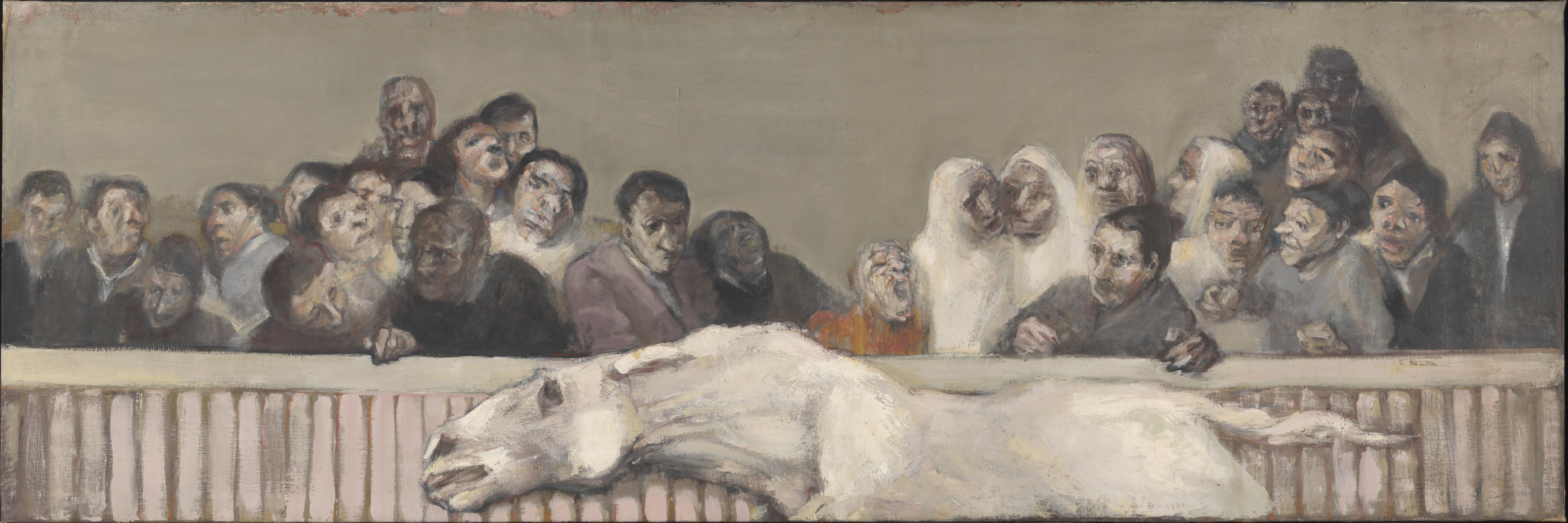 1955–6, oil on canvas, 100 × 300 cm. Collection of Tate (T14296).