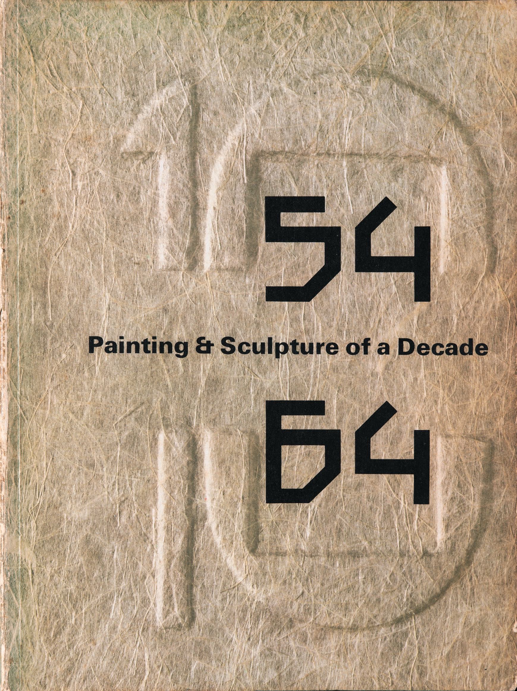 Tate Gallery, April–June 1964 (London: Shenval Press, 1964): jacket.