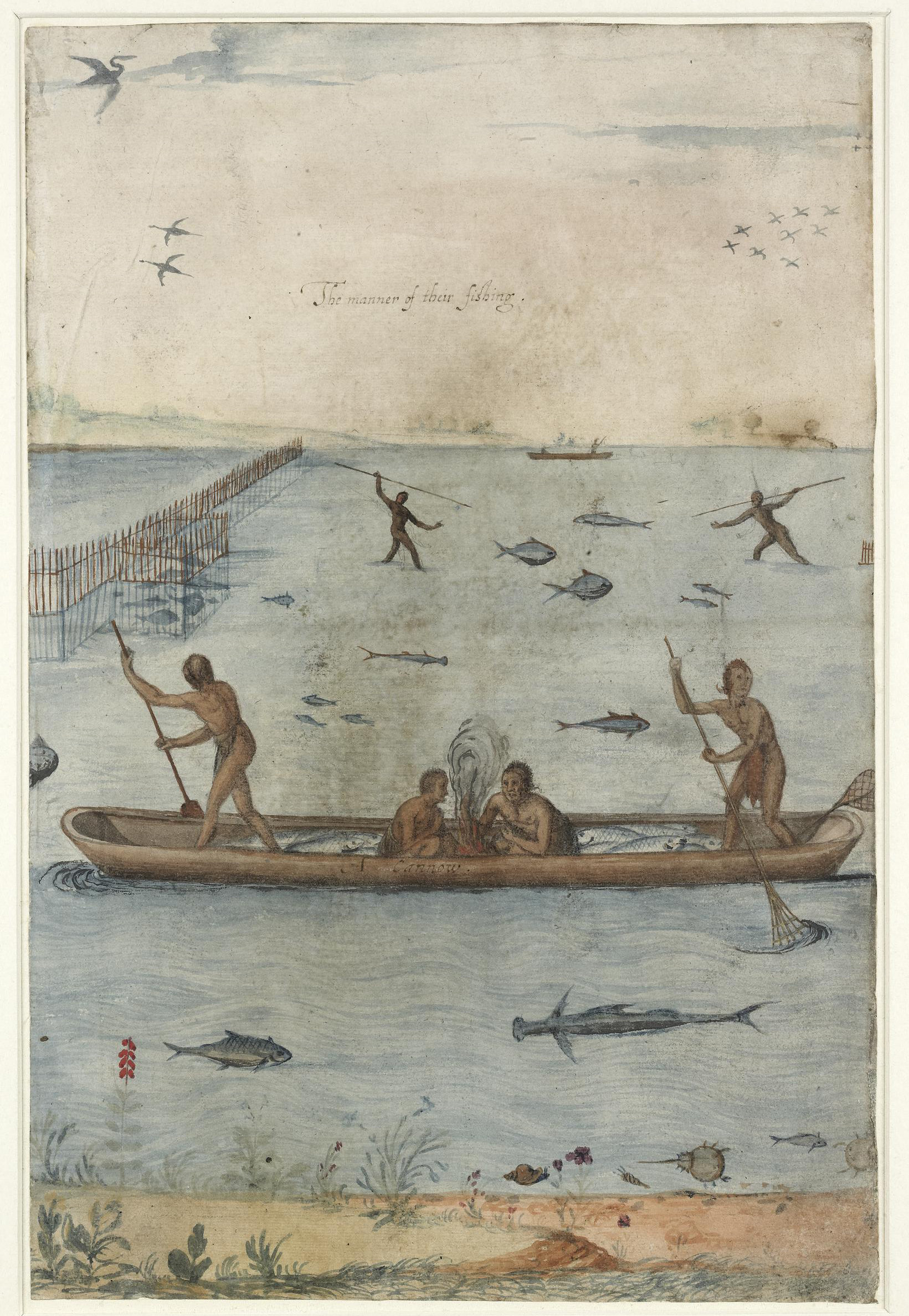 Indians Fishing
