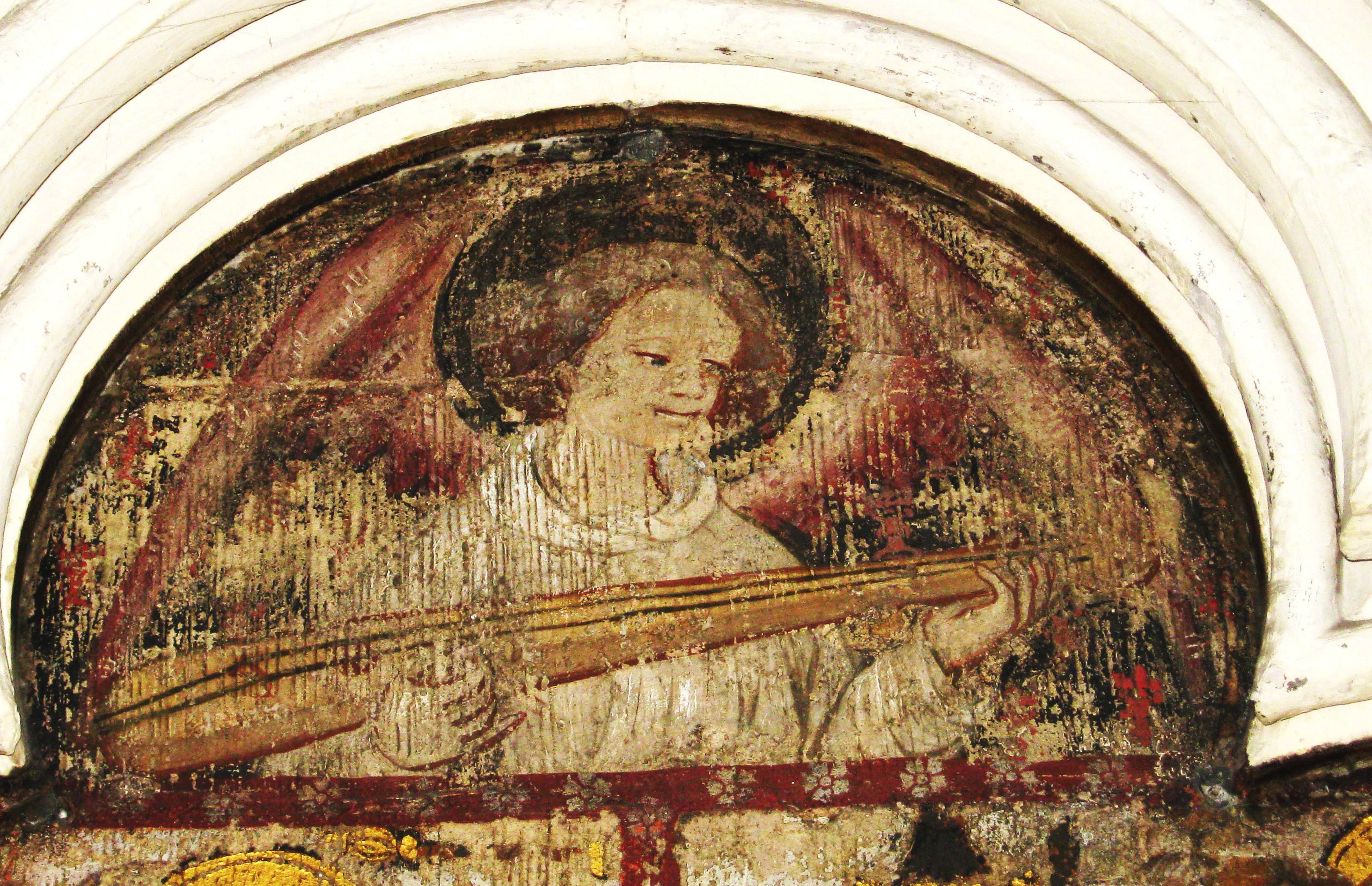 Angel Playing a Musical Instrument
