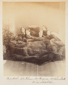 Women in fur, from the Georgina Ferguson Album
