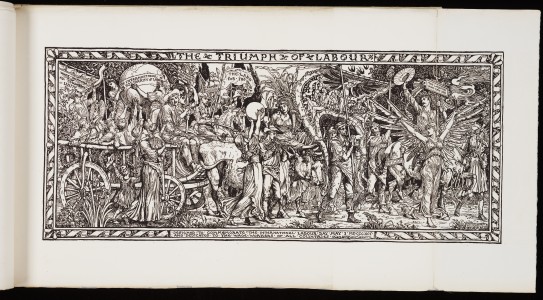 first published in the Pall Mall Budget, 30 April 1891, 31.5 × 59.7 cm. Beinecke Rare Book and Manuscript Library, Yale University, New Haven