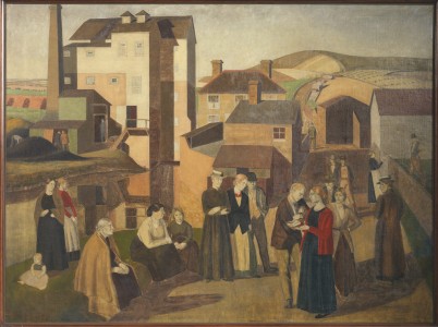 1919, tempera on canvas laid on board. UCL Art Museum, University College London