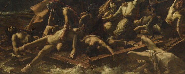 Raft of the Medusa (detail)