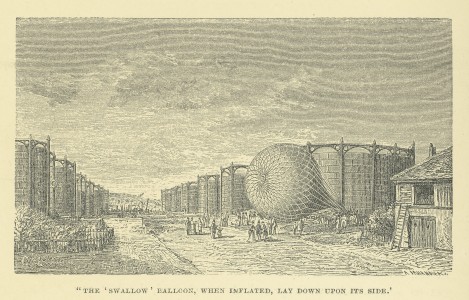 The Swallow Balloon, When Inflated, Lay Down Upon Its Side