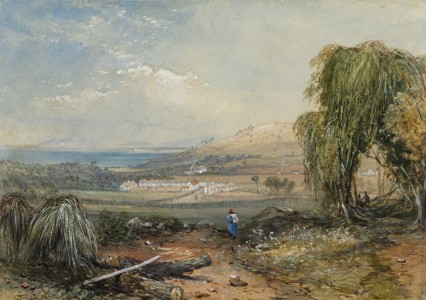 from <i>Collection of Views</i>, 1840-1848, watercolour on mounted board, 53 x 40.5 cm. Collection of Dixson Galleries, State Library of New South Wales (DGD 16).