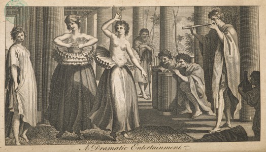 from <i>The Universal Magazine</i>, 53, September 1773, facing p. 113, engraving, 10.5 x 19.2 cm. Collection The British Library (P.P.5439).