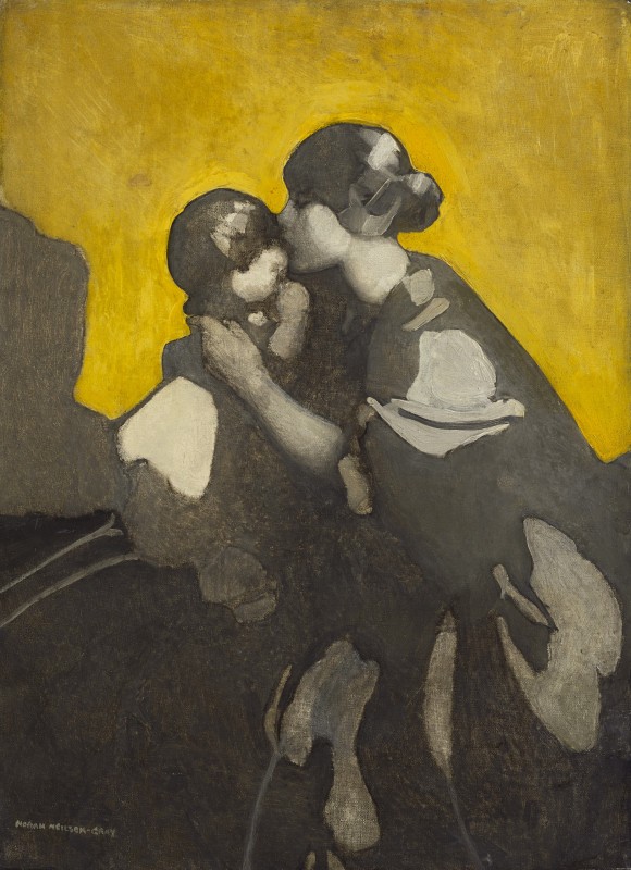circa 1920s, oil on canvas, 77.5 × 57cm