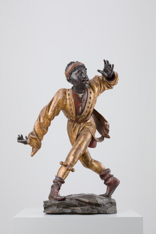 1480, painted limewood, 63 cm. Collection of Münchner Stadtmuseum, Munich (K-Ic / 222).