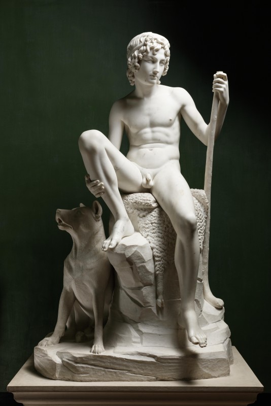 1822-1825, marble, 148 cm. Collection Thorvaldsens Museum (A895).