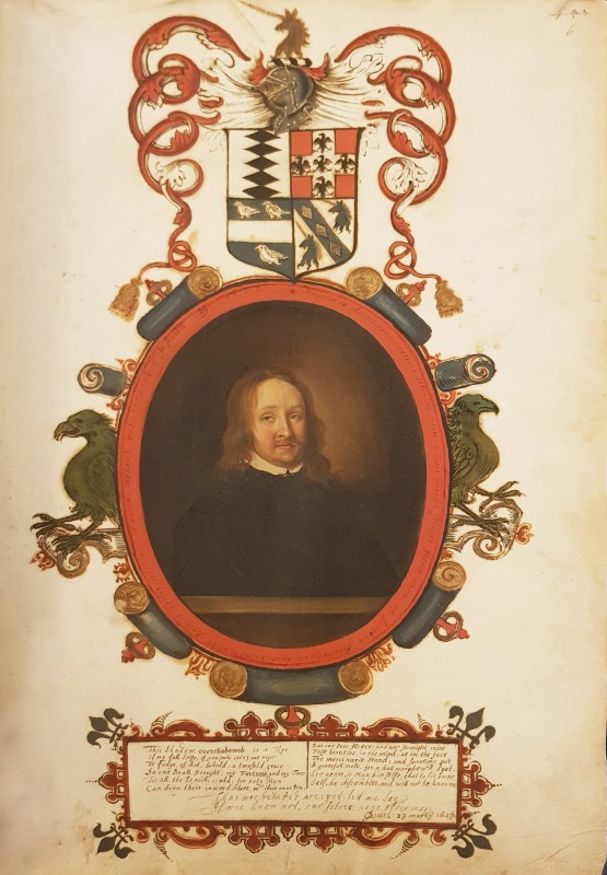 1646, oils on paper. Collection of British Library (Add. MS 19255, fol. 6).